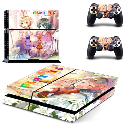 Kemono friends skin sticker for playstation 4 console and two controllers