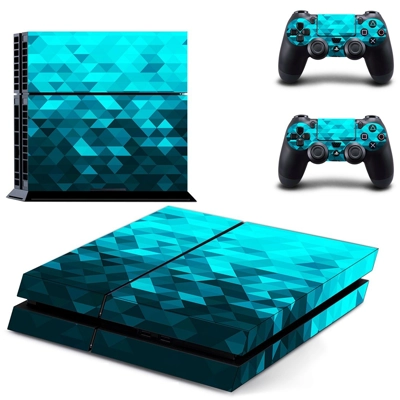 Prismic pattern skin sticker for playstation 4 console and.. Prismic pattern skin sticker for playstation 4 console and..