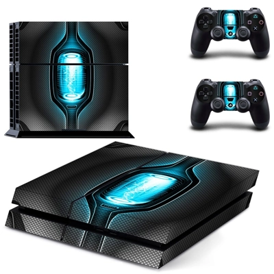 Tech wallpaper skin sticker for playstation 4 console and .. Tech wallpaper skin sticker for playstation 4 console and ..