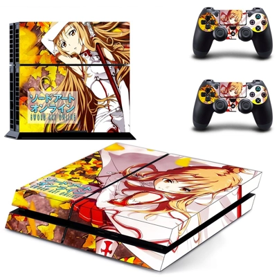 Sword art online skin sticker for playstation 4 console an.. Sword art online skin sticker for playstation 4 console an..