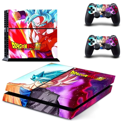 Dragon Ball super skin sticker for playstation 4 console a..