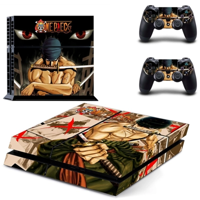 One Piece skin sticker for playstation 4 console and two controllers