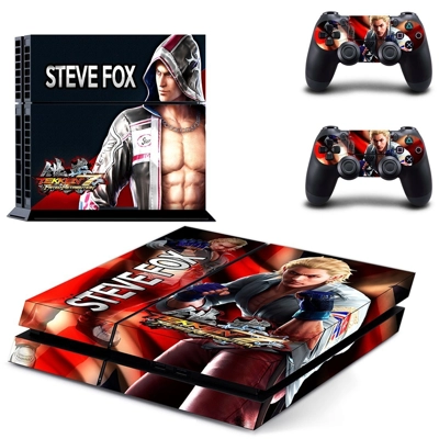 Tekken 7 skin sticker for playstation 4 console and two controllers