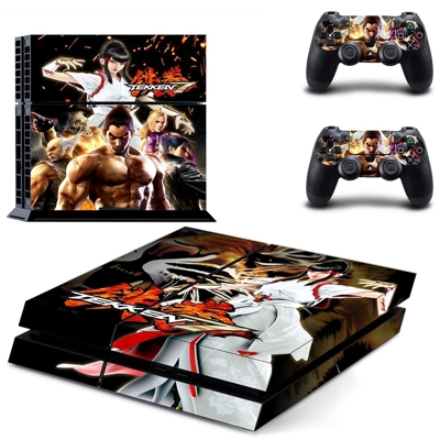 Tekken 7 skin sticker for playstation 4 console and two controllers