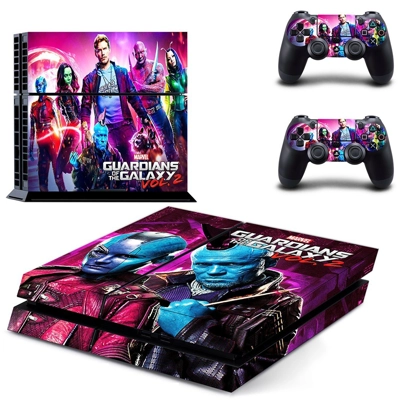 Guardians of the Galaxy skin sticker for playstation 4 console and two controllers
