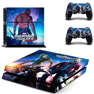 Guardians of the Galaxy skin sticker for playstation 4 console and two controllers