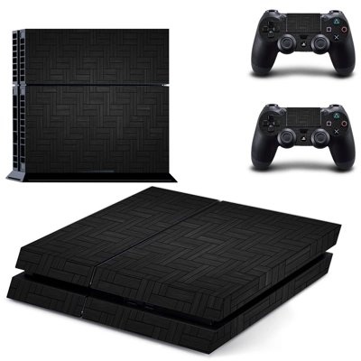 Tartan carbon board skin sticker for playstation 4 console.. Tartan carbon board skin sticker for playstation 4 console..