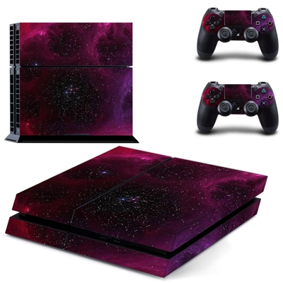 Sky stars skin sticker for playstation 4 console and two c.. Sky stars skin sticker for playstation 4 console and two c..
