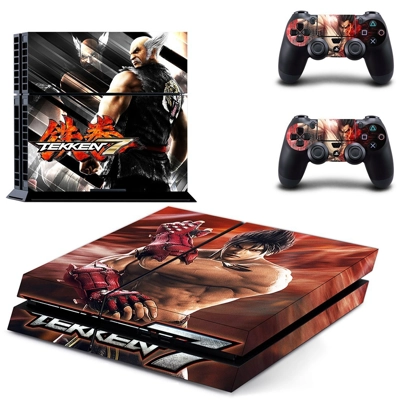 Tekken 7 skin sticker for playstation 4 console and two co.. Tekken 7 skin sticker for playstation 4 console and two co..
