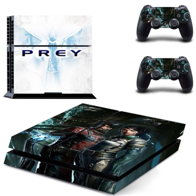 Prey skin sticker for playstation 4 console and two controllers