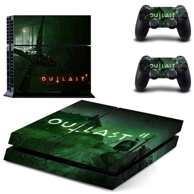 Outlast ll skin sticker for playstation 4 console and two .. Outlast ll skin sticker for playstation 4 console and two ..