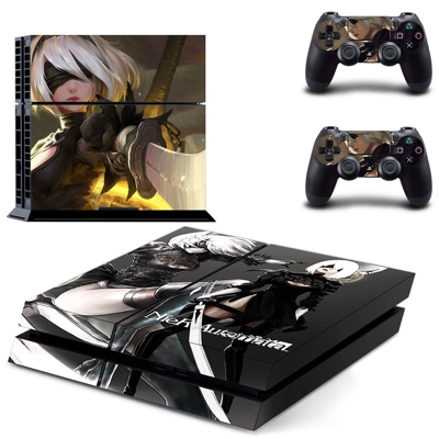 Nier  Automata skin sticker for playstation 4 console and two controllers