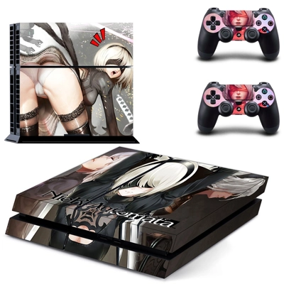 Nier  Automata Explicit skin sticker for playstation 4 console and two controllers