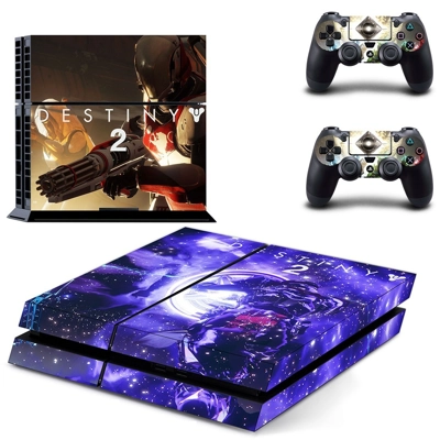 Destiny 2 skin sticker for playstation 4 console and two c..