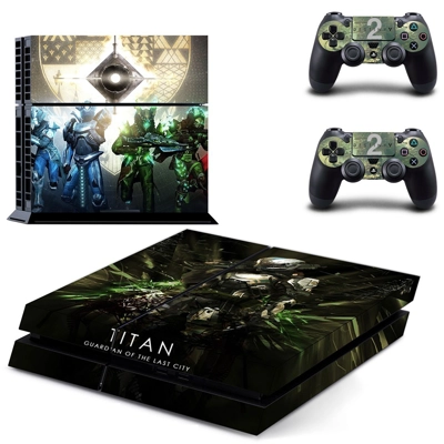 Destiny 2 skin sticker for playstation 4 console and two controllers