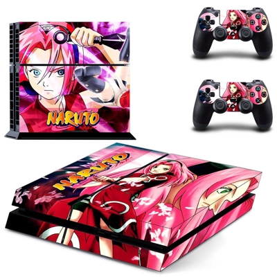 Naruto skin sticker for playstation 4 console and two cont.. Naruto skin sticker for playstation 4 console and two cont..