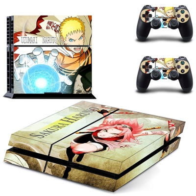 Naruto Uzumaki skin sticker for playstation 4 console and ..