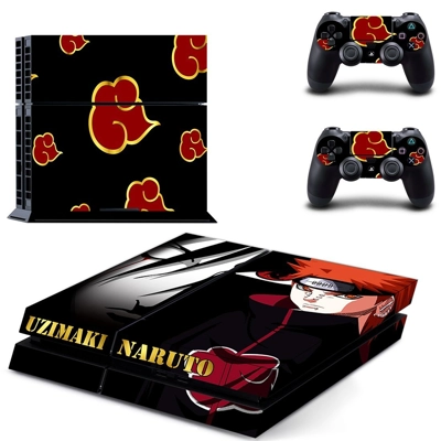 Naruto Uzumaki skin sticker for playstation 4 console and .. Naruto Uzumaki skin sticker for playstation 4 console and ..