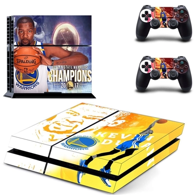 Golden state warriors skin sticker for playstation 4 conso..