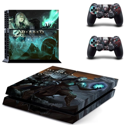 Diablo 3 Reaper of Souls skin sticker for playstation 4 co..