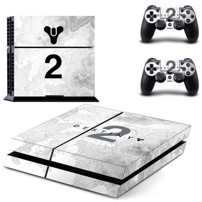 Destiny 2 skin sticker for playstation 4 console and two c..