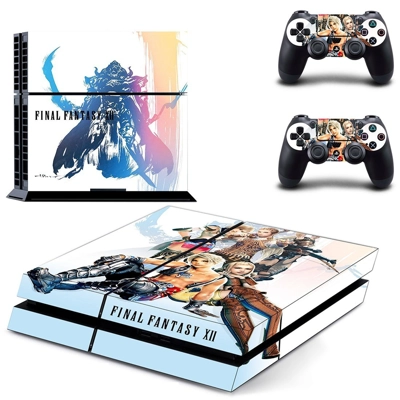 Final Fantasy 12 skin sticker for playstation 4 console an..