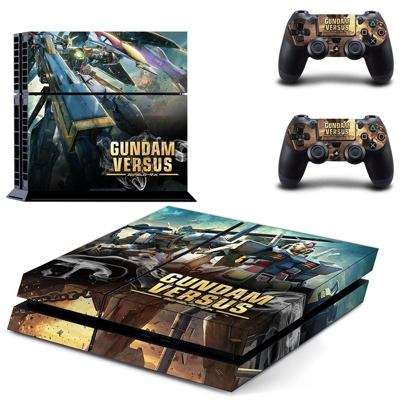 Gundam Versus skin sticker for playstation 4 console and two controllers