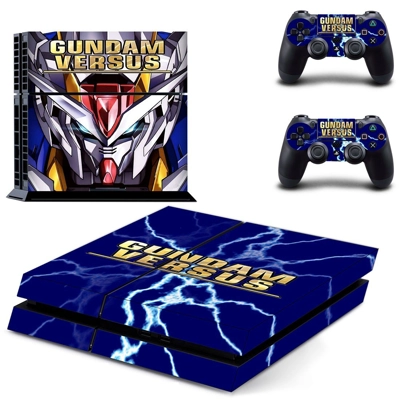 Gundam Versus skin sticker for playstation 4 console and two controllers