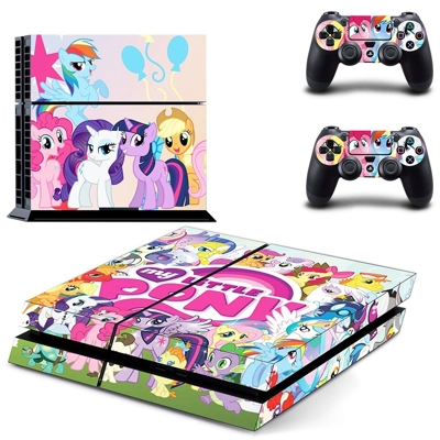 My little pony skin sticker for playstation 4 console and .. My little pony skin sticker for playstation 4 console and ..