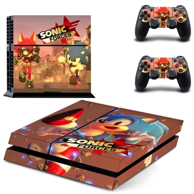 Sonic Forces skin sticker for playstation 4 console and tw.. Sonic Forces skin sticker for playstation 4 console and tw..