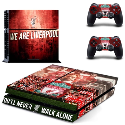 Liverpool FC skin sticker for playstation 4 console and tw.. Liverpool FC skin sticker for playstation 4 console and tw..