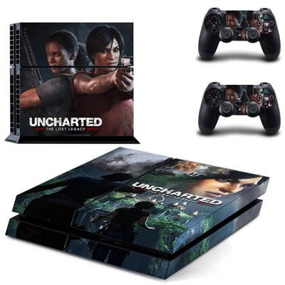 Uncharted The Lost Legacy skin sticker for playstation 4 c.. Uncharted The Lost Legacy skin sticker for playstation 4 c..