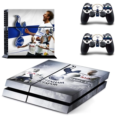 Tottenham Hotspur FC skin sticker for playstation 4 console and two controllers