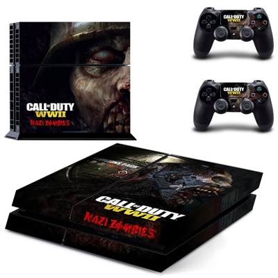 Call of Duty WW2 skin sticker for playstation 4 console an.. Call of Duty WW2 skin sticker for playstation 4 console an..