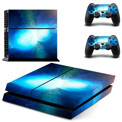 Bursting Moon skin sticker for playstation 4 console and t..