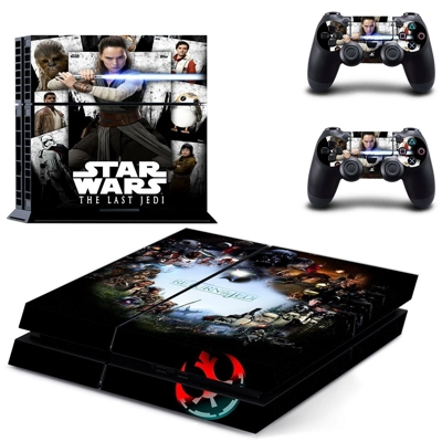 Star Wars The Last Jedi skin sticker for playstation 4 con.. Star Wars The Last Jedi skin sticker for playstation 4 con..