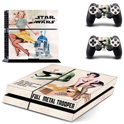 Star Wars The Last Jedi skin sticker for playstation 4 con..