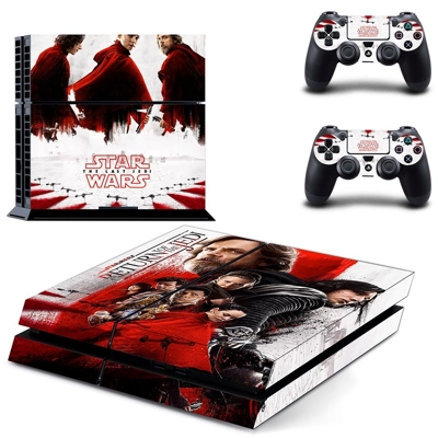 Star Wars The Last Jedi skin sticker for playstation 4 console and two controllers