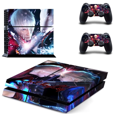 Devil May Cry 3 Dante's Awakening skin sticker for playstation 4 console and two controllers