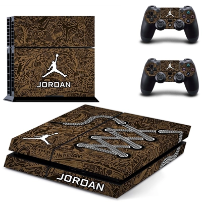 Air Jordan skin sticker for playstation 4 console and two ..