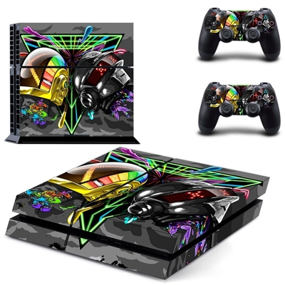 Daft punk full HD skin sticker for playstation 4 console a..
