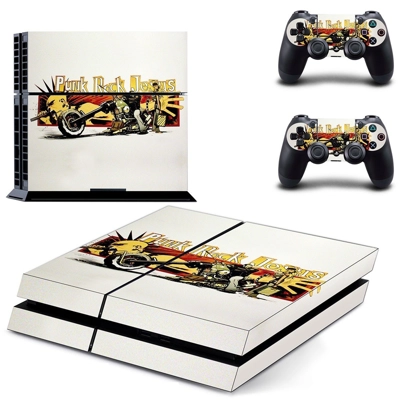 Punk Rock Jesus skin sticker for playstation 4 console and..