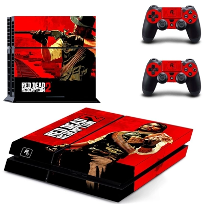 Red Dead Redemption 2 skin sticker for playstation 4 conso.. Red Dead Redemption 2 skin sticker for playstation 4 conso..