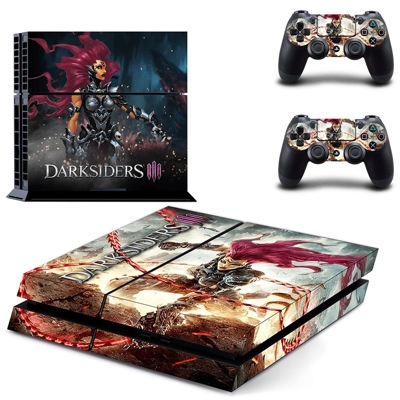 Darksiders 3 skin sticker for playstation 4 console and tw.. Darksiders 3 skin sticker for playstation 4 console and tw..