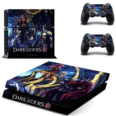 Darksiders 3 skin sticker for playstation 4 console and two controllers