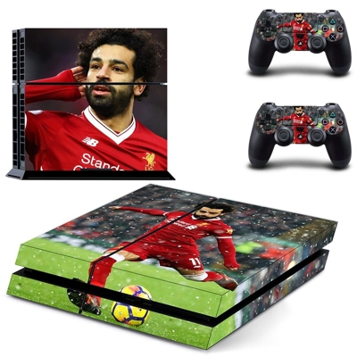 Anfield Mohamed Salah skin sticker for playstation 4 conso.. Anfield Mohamed Salah skin sticker for playstation 4 conso..