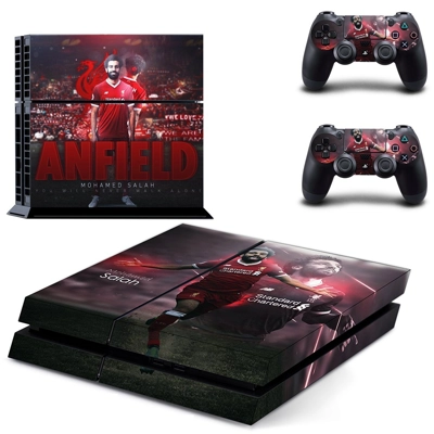 Anfield Mohamed Salah skin sticker for playstation 4 conso.. Anfield Mohamed Salah skin sticker for playstation 4 conso..