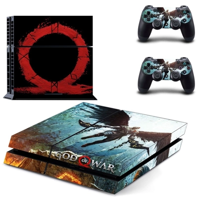 God of war 4 skin sticker for playstation 4 console and tw.. God of war 4 skin sticker for playstation 4 console and tw..
