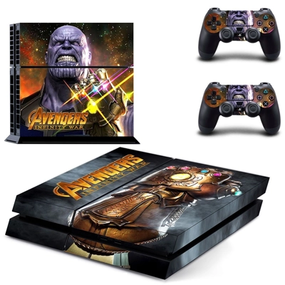 Avengers infinity war skin sticker for playstation 4 conso.. Avengers infinity war skin sticker for playstation 4 conso..