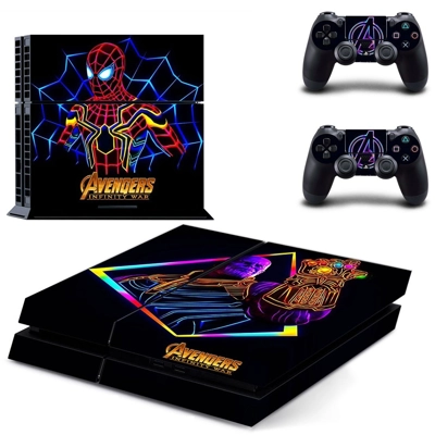 Avengers infinity war skin sticker for playstation 4 conso.. Avengers infinity war skin sticker for playstation 4 conso..
